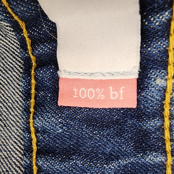 cAbi bf Boyfriend Jeans Ankle Distressed 100% Cotton High Waist Size 12 - Picture 3 of 16